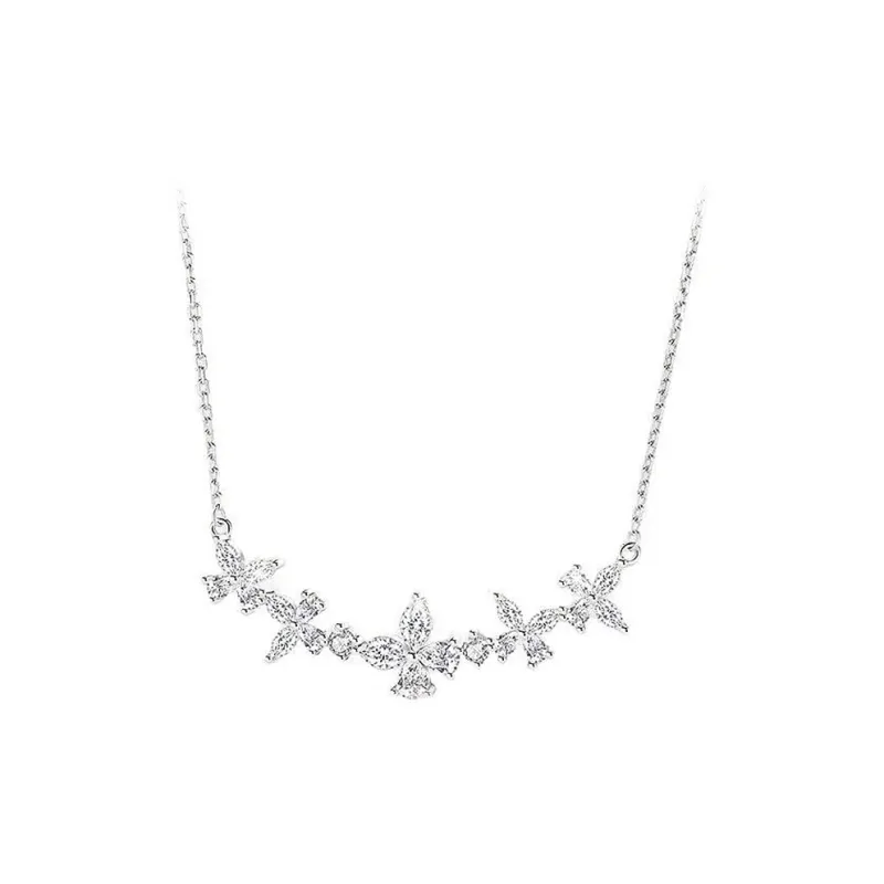 Good Quality S925 Silver Necklaces Women's-0