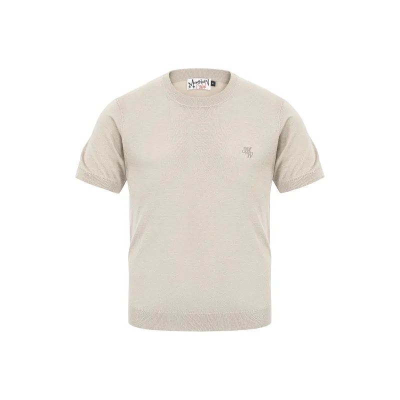 MOONWAV Knitted Fabric Short Sleeved Summer Cooling T Shirt Unisex-12