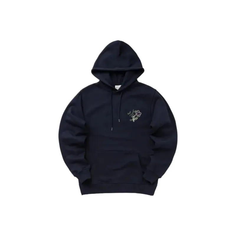 DROLE DE MONSIEUR Le Hoodie Slogan Esquisse Top-0
