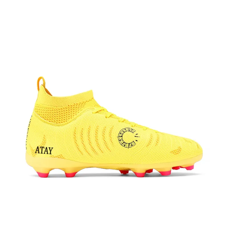 ATAY AG Rubber Short Studs TF Rubber Broken Studs Soft Ground Firm Ground Anti Slip Wear Resistant Soccer Shoes Unisex-21