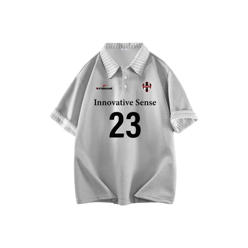 Warrior Huichao Riding The Wind Collection T-Shirt Unisex Gray-0