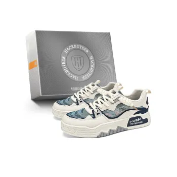 HACKBUTEER Low Top Skateboard Shoes Men's Box Included