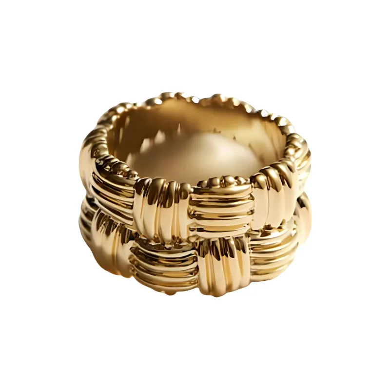Other Stories Brass Rings Women's Gold-1