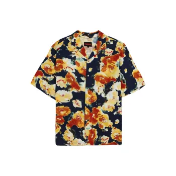 PLEASURES Portion Button Down Shirt