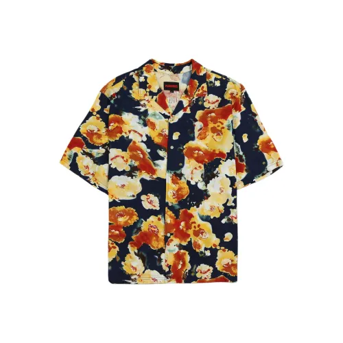 PLEASURES Portion Button Down Shirt