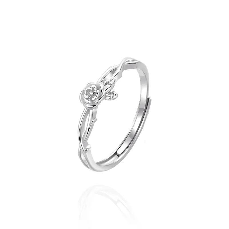 NUSQ Sterling Silver Rings Unisex-8
