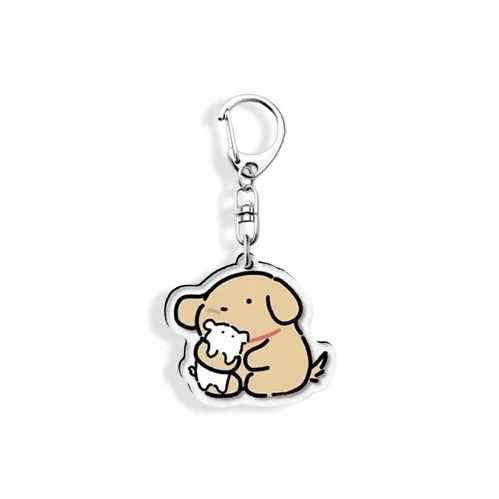 LuluCanaan Acrylic Keychains Unisex-5