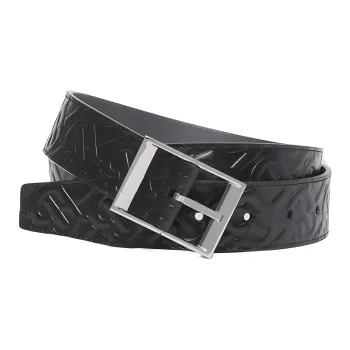 Burberry Leather Belts Men Black/Gray