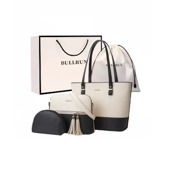 Bullrun PU Crossbody Handbag, Shoulder Bag Combo Set Women's Multicolor