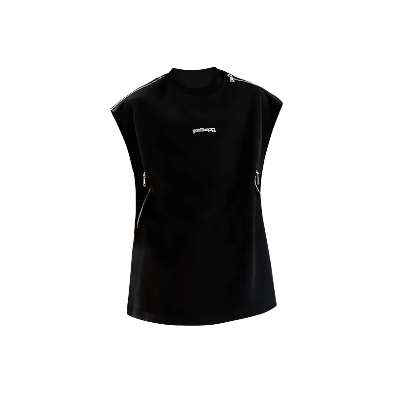 TESTUNG Fashion Versatile Sleeveless Sports Shirt Unisex-10