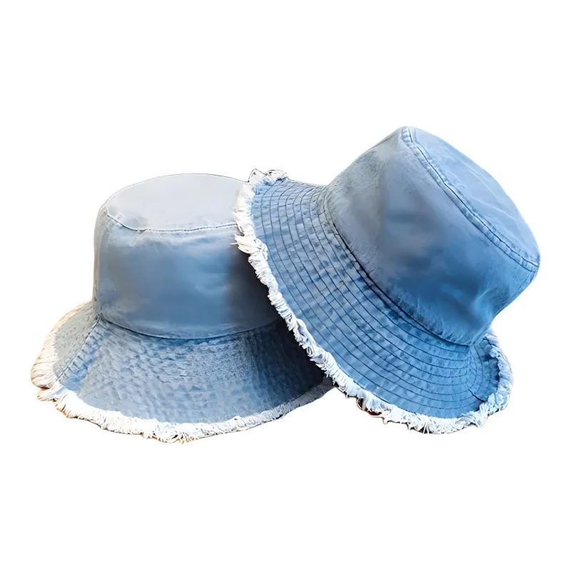 JEANSWEST Denim Bucket Hats Unisex-2