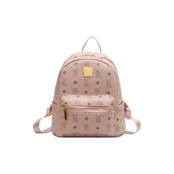 Jade En Plus PU Backpack Regular Women's Mist Pink/Jade Frost White/Chestnut Brown