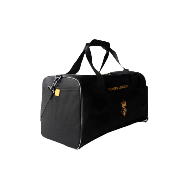 ZARA Polyamide Bowling Bag, Travel Bag Men's Black-2