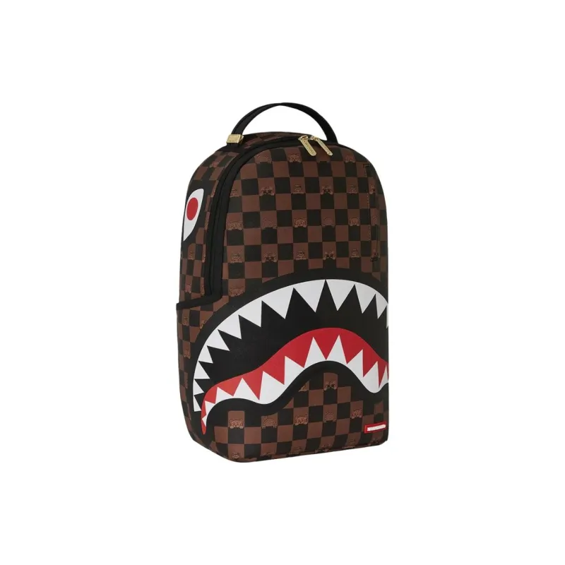 SPRAYGROUND PVC Polyvinyl Chloride Backpack Regular Men's Brown-1
