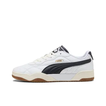 PUMA Tifosi Anti Slip Wear Resistant Low Top Skateboard Shoes Unisex White