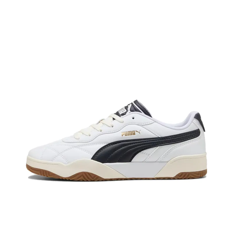 PUMA Tifosi Anti Slip Wear Resistant Low Top Skateboard Shoes Unisex White-0