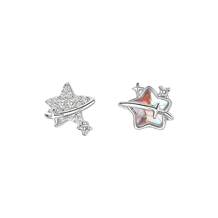 QUIET LOVE S925 Silver Stud Earrings Women's-0