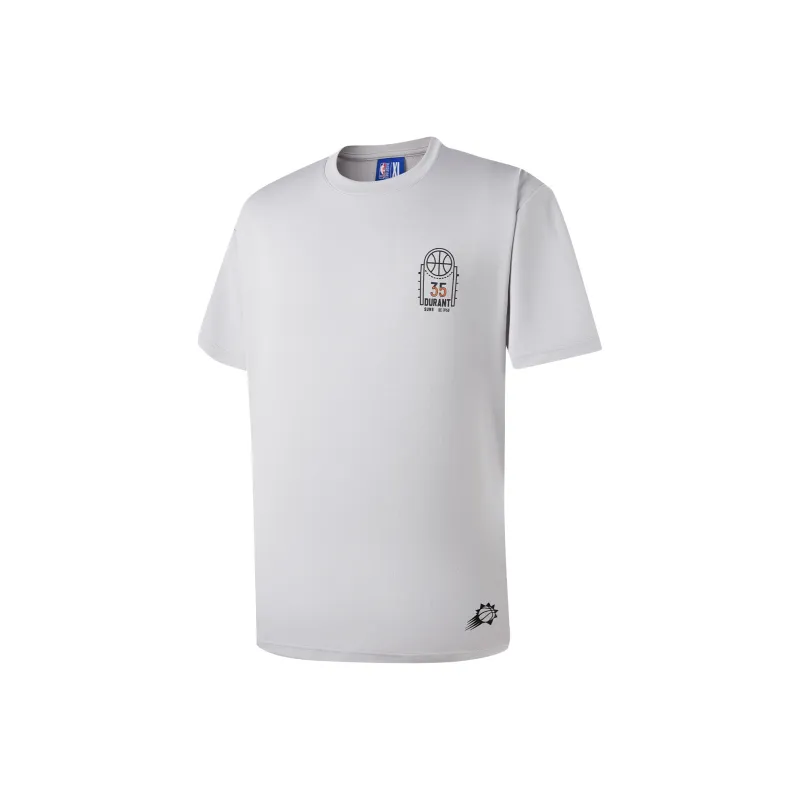 NBA Phoenix Suns Team Culture Collection T Shirt Unisex Gray-0