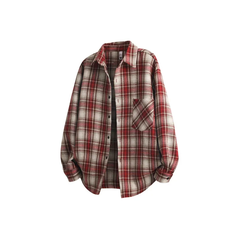 ZONEiD Shirt Unisex Yellow Plaid-17