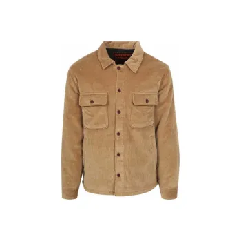 SUPERDRY Shirts Men Brown