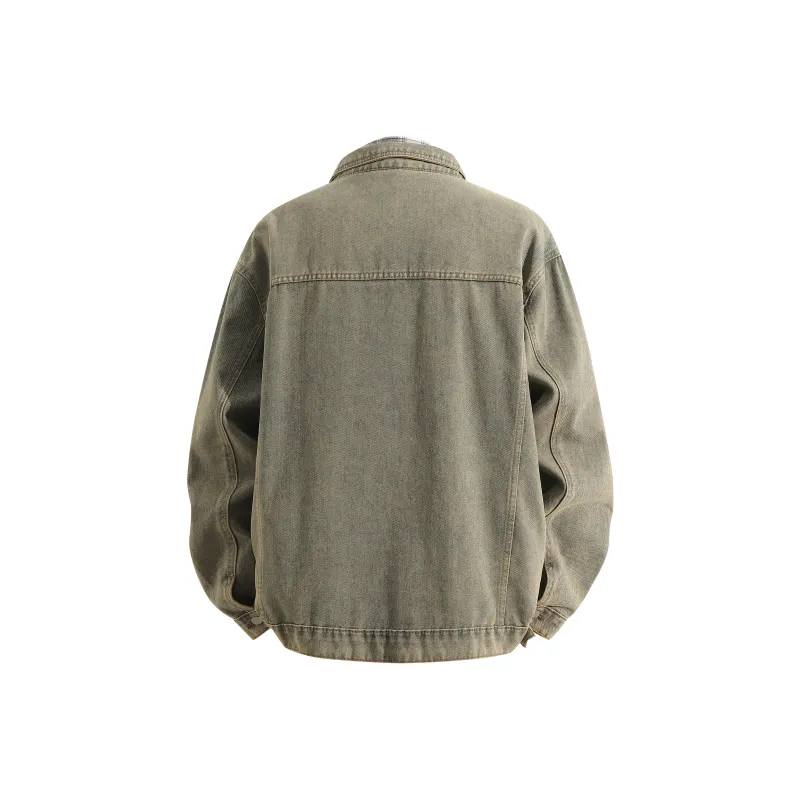 LIVINGTOWN Denim Jackets Unisex-12