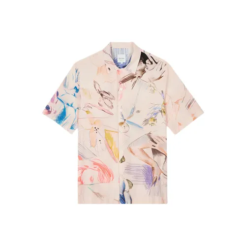 Paul Smith Sketchbook Print Short Sleeved Shirt