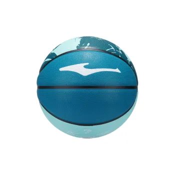 Erke Comic Collection Rubber Basketball Misty Rain Blue Size 5/7 Street Training Unisex