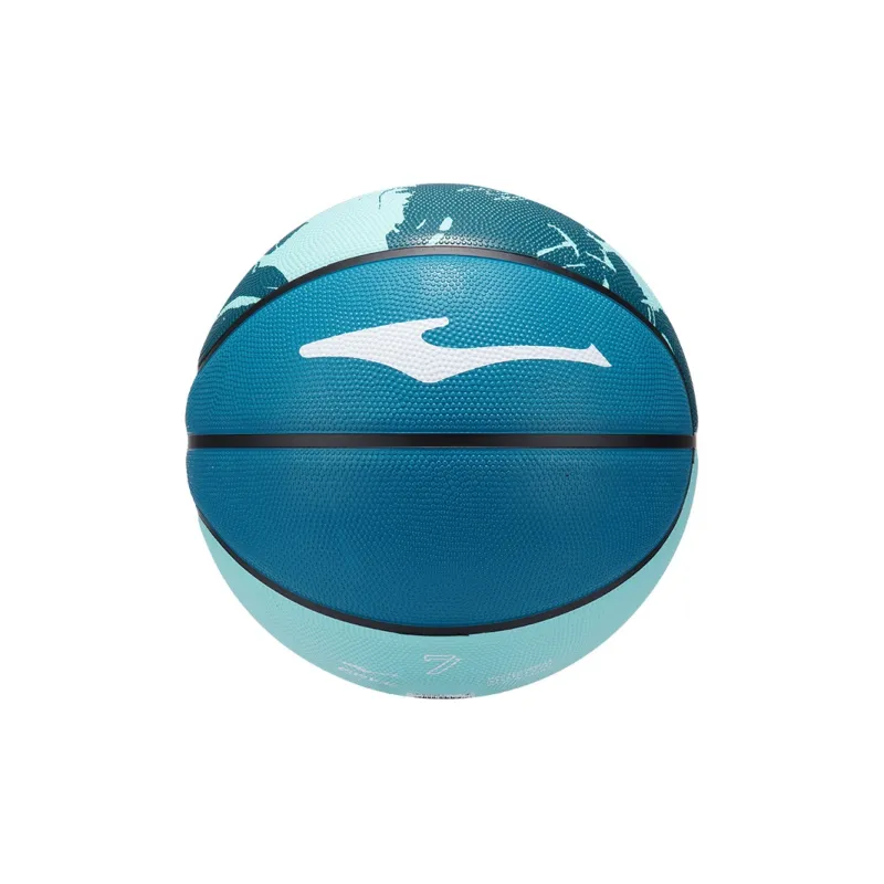 Erke Comic Collection Rubber Basketball Misty Rain Blue Size 5/7 Street Training Unisex-0