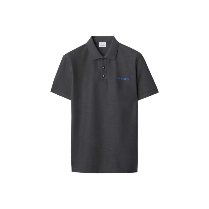 Burberry Polo Shirt Men's Dark Gray-0