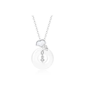 Lao Feng Xiang Chalcedony Necklaces Women's