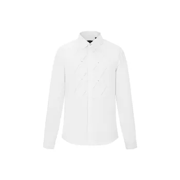 RARE Long Sleeved Shirt Men's White