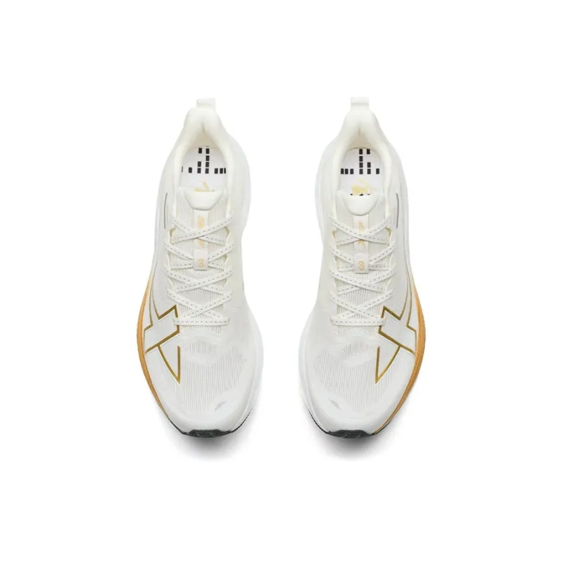 XTEP 2000km 3.0 Running Shoes Men Low Top Sail White/Golden Stream-3