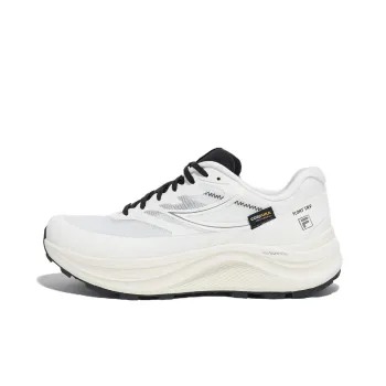 FILA Anti Slip Wear Resistant Low Top Trail Running Shoes Unisex White