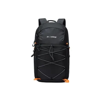 CHAOJIANTA China National Geography, Collaboration Polyester Backpack Unisex Basic Black