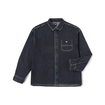 Lee Shirts Men Black