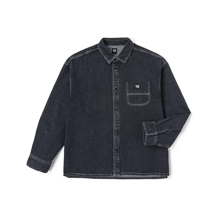 Lee Shirts Men Black-0