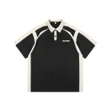 Black with Contrast Color Collar
