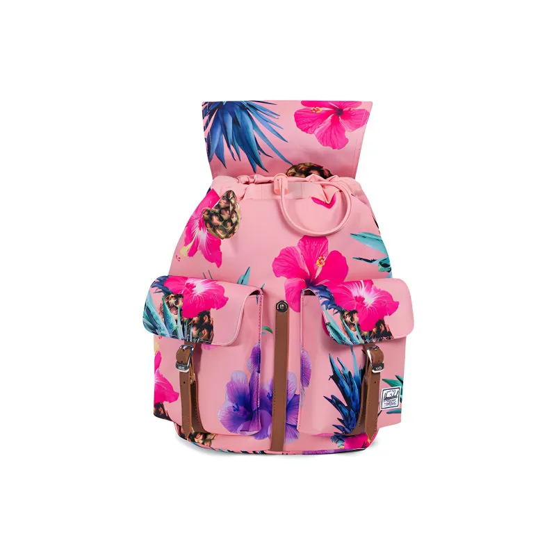 Herschel Polyester Backpack Small Size Women's Hawaii Print-1