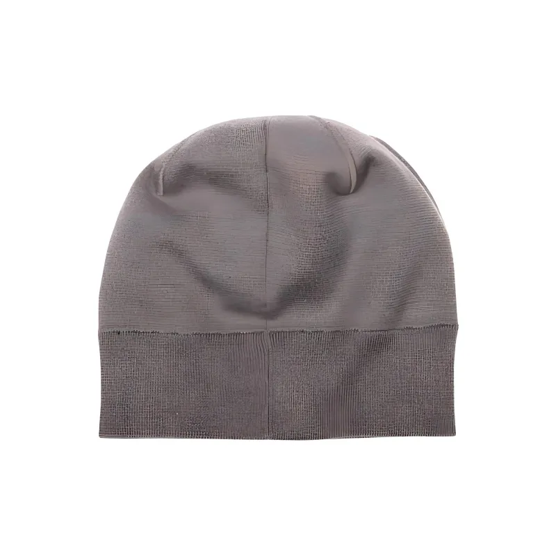 BRIONI Cotton Cashmere Silk Polyamide Elastane Beanies Men's Gray-1