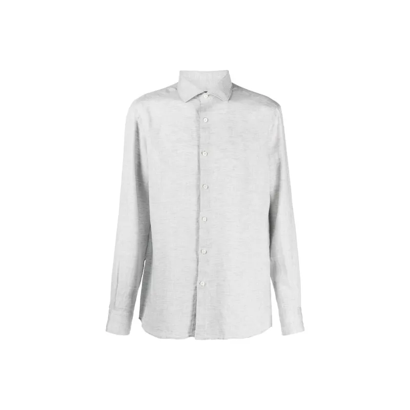 Ermenegildo Zegna Long sleeve Linen Shirt-0