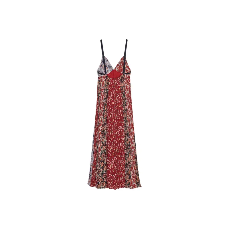 ZARA ZW Series Slip Dress Women's Multicolor-1