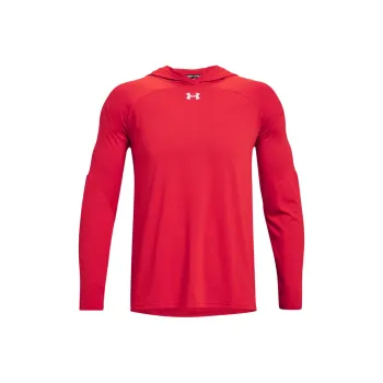 Under Armour Men's UA Team Knockout Long Sleeve Hoodie Sweatshirt Men's Red