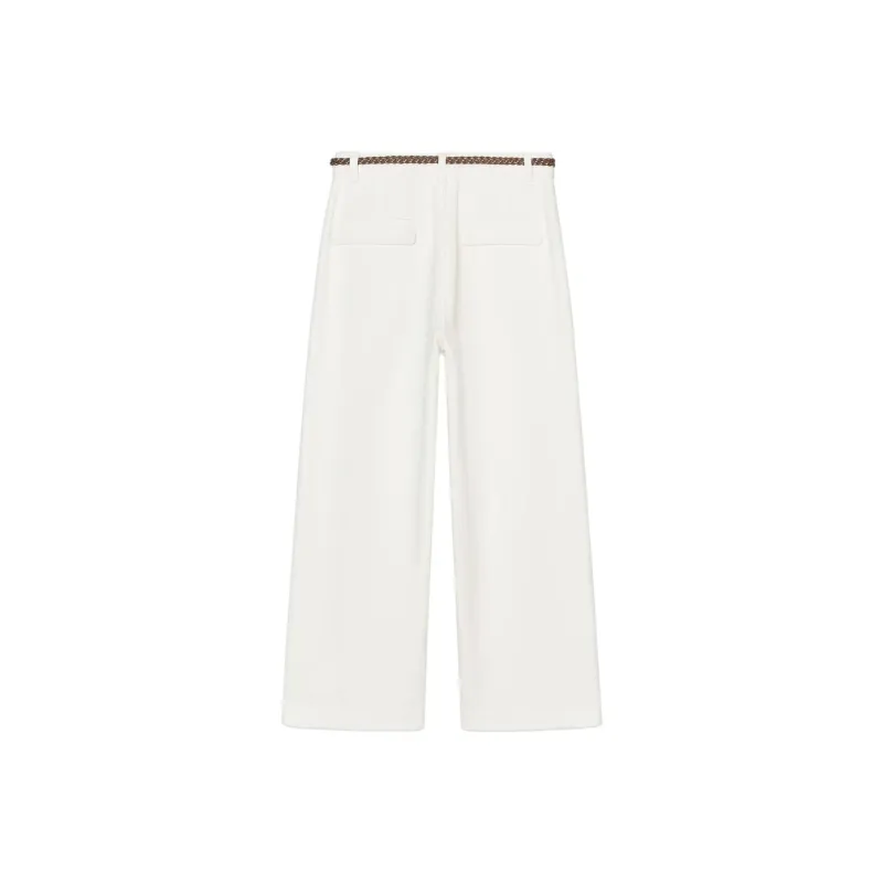 ZARA Casual Pants Women's Raw White-1