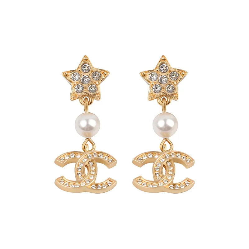 CHANEL 22c Early Spring Earrings Women's Gold-0