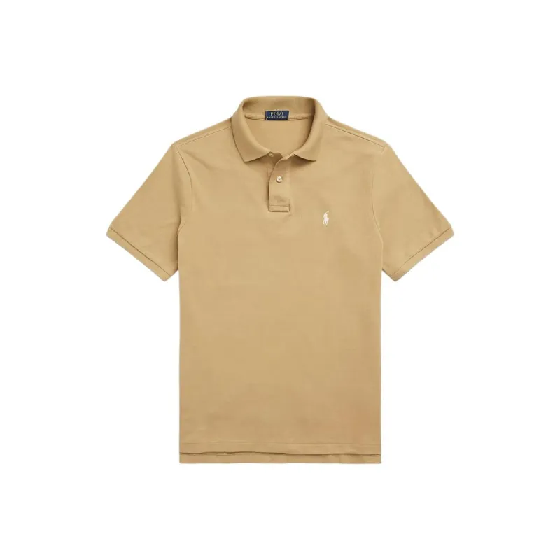 Polo Ralph Lauren Slim cut Mesh Polo Shirt-0