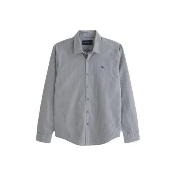 Abercrombie＆Fitch Shirt Unisex Marine Blue