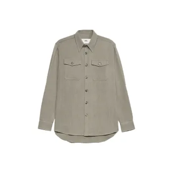AMIPARIS Chest Pocket Overshirt