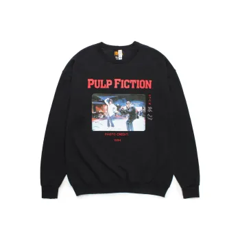 WACKO MARIA Vulgar Novels Collaboration Sweatshirts Unisex Black