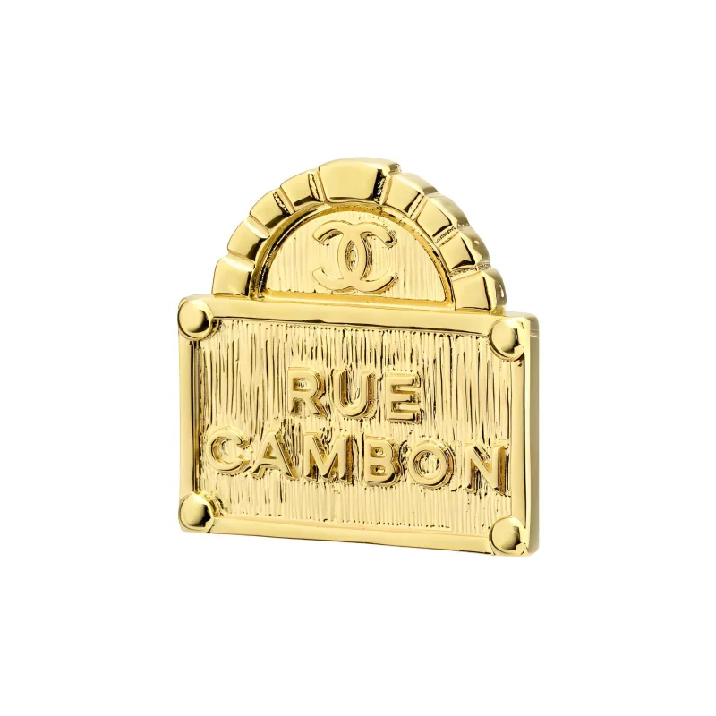 CHANEL Earrings Women's Gold-1