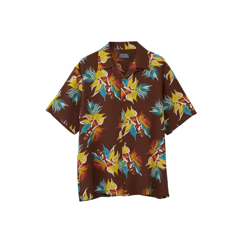 HYSTERIC GLAMOUR SS24 Shirt Men's Brown-0